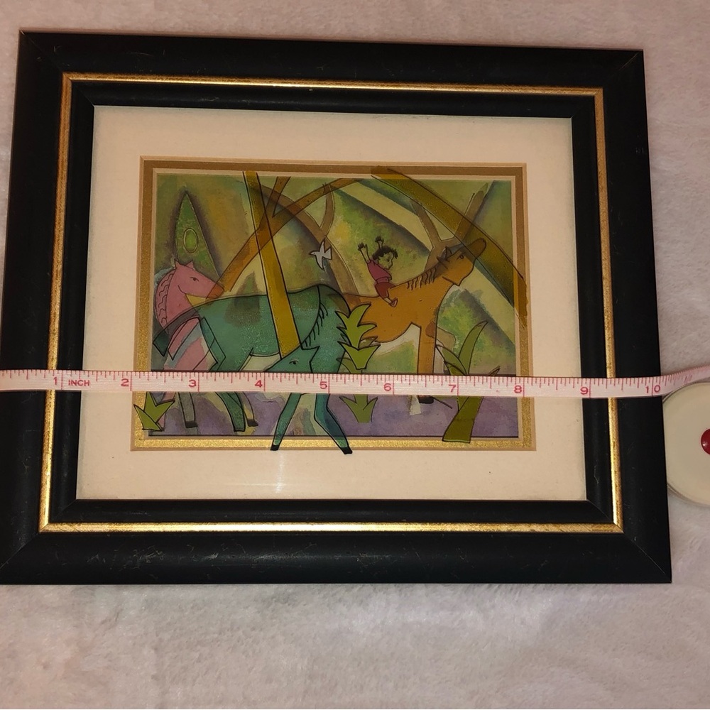 Jean-Pierre Weill 3-D Painting; Signed; Celebrate the "Year of the Horse" RARE! - Picture 4 of 8